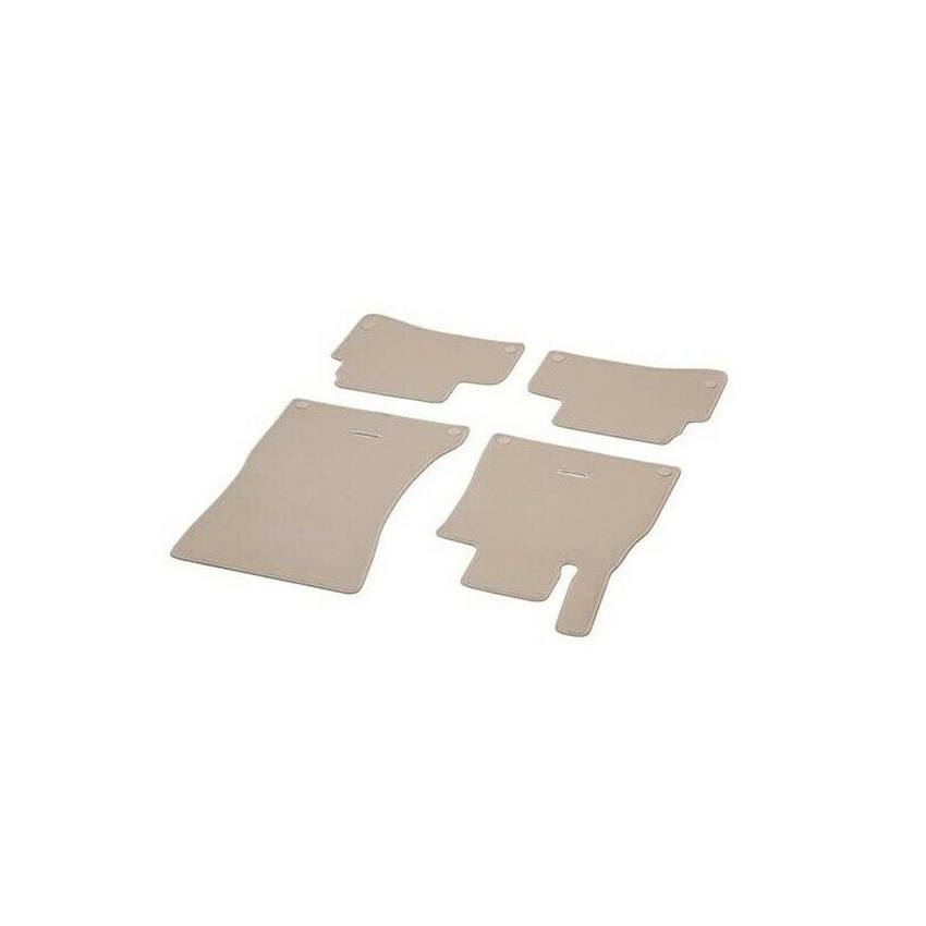 Mercedes Floor Mat Set - Front and Rear (Carpet) (Beige) 22268069028S84